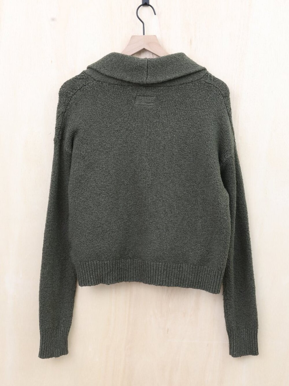 Anthropologie‎ Pilcro Knit Button Front Cardigan Dark Green XS - Picture 3 of 4